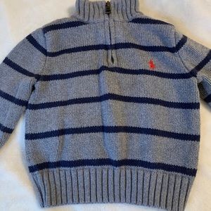Ralph Lauren Baby Boy Striped Sweater 18 months